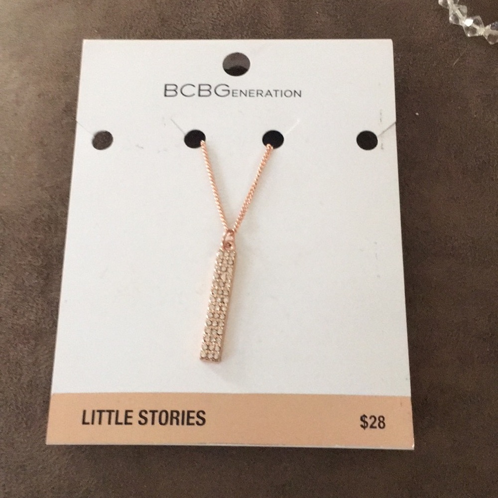 BCBG necklace from Macy’s!